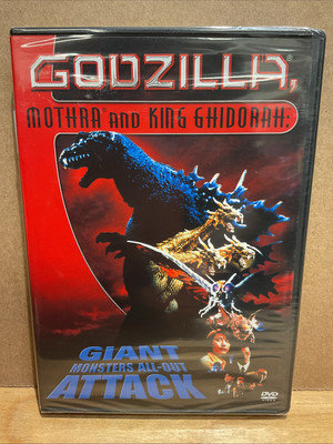 Godzilla, Mothra, and King Ghidorah: Giant Monsters All Out Attack SEALED DVD-image