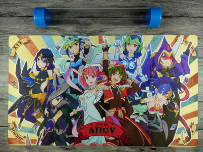 Ygomat ARC-V Trading Card Game Custom Playmat CCG Mat Free High Quality Tube-image