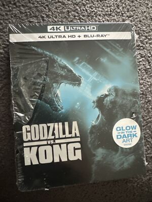 Warner Bros. Godzilla vs. Kong (Steelbook) (4K Ultra HD + Blu-ray)-image