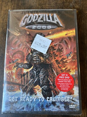 Godzilla 2000 DVD- New & Sealed-image