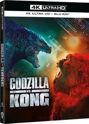 Godzilla Vs Kong (4k+Br) (4K UHD Blu-ray) Skarsgard Brown Hall Henry (UK IMPORT)-image