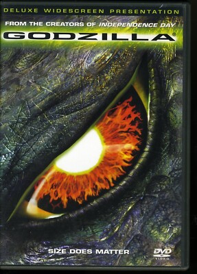 Godzilla (DVD, 1998) - GOOD-image