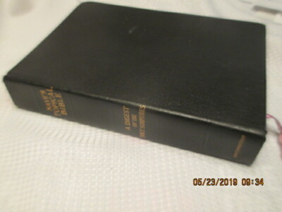 Nave's Topical Bible 1962 Southwestern - Imitation Leather Thumb Indexed VG++-image