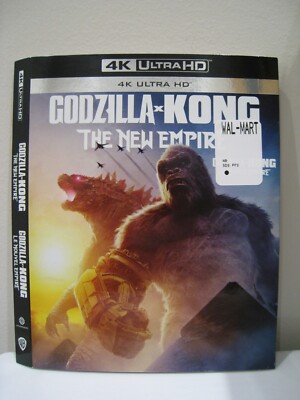 Godzilla x Kong: The New Empire (4K Ultra HD slip cover only)No Disc No Blu Ray-image