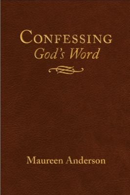 Confessing God's Word Leather Maureen Anderson-image