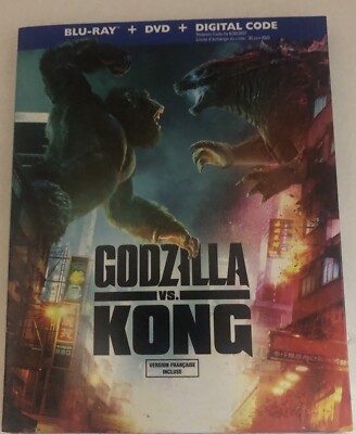 Godzilla vs. Kong Blu-ray + DVD English & French Movie-image