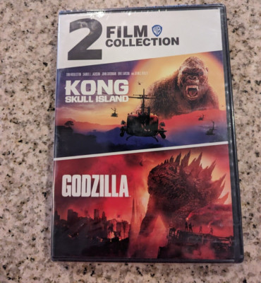 Kong: Skull Island(2017)  AND Godzilla(2014) - 2 Film Collection DVD -image
