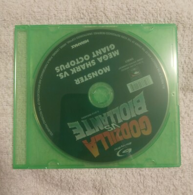 Godzilla vs. Biollante/Monster/Mega Shark vs. Giant Octopus Blu-ray please read-image