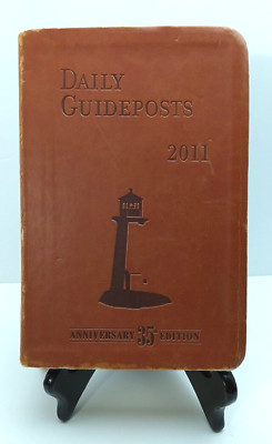 2011 Daily Guidepost Imitation Leather Devotional Book 35th Anniversary Edition-image