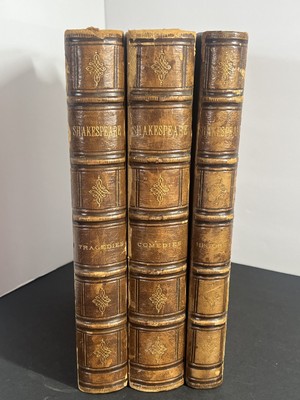 The Complete  Works of William Shakespeare From the Original Text 3 Volume Set-image