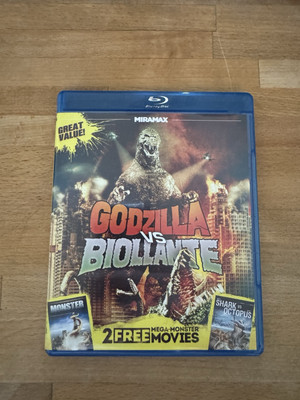 Godzilla vs. Biollante/Monster/Mega Shark vs. Giant Octopus (Blu-ray Disc, 2013)-image