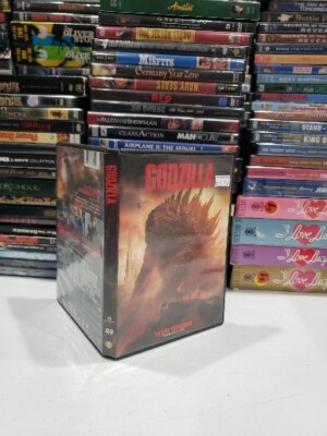 Godzilla (DVD, 2014)  📀 🇺🇸 BUY 5 GET 5 FREE 📀 FREE SHIPPING -image