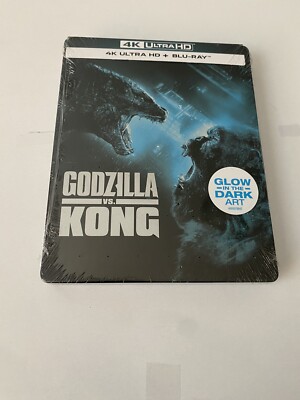 Godzilla Vs Kong 4KUHD +Blu-ray No Digital Code ( Glow In The Dark Case )-image