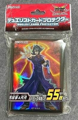 Yugioh Official Card Protector Shay Obsidian 55 Sleeve Japan NEW ARC-V Konami-image