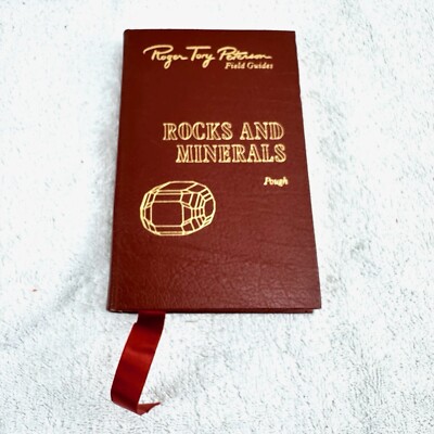 1985 Peterson Rocks and Minerals Field Guide Easton Press 50th Anniversary-image