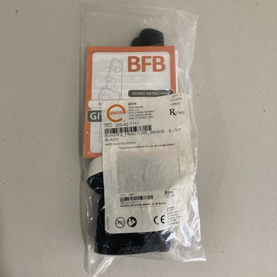 DJO Exos Boxer's Fracture Brace Right SMALL Black 325-42-1111 New -image