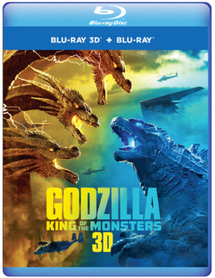 Godzilla: King of the Monsters [Used Very Good Blu-ray 3D] 3D-image