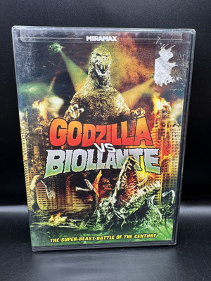 Godzilla Vs Biollante DVD Kazuki Ohmori *Authentic NEW SEALED-image