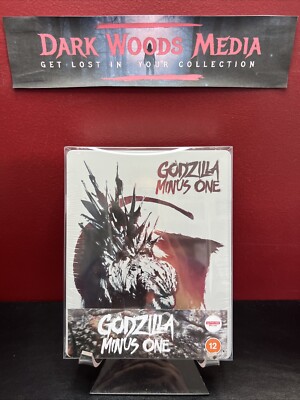 Godzilla Minus One Limited Edition Steelbook (4K UHD+Blu-ray) Factory Sealed-image