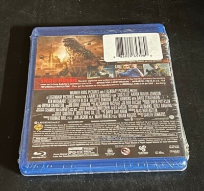 GODZILLA Blu-ray 2014 New, Sealed!-image