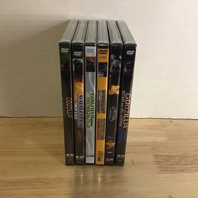 Godzilla 6-Movie DVD Lot NEW SEALED-image