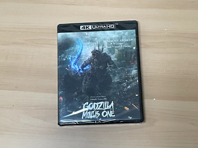 Godzilla Minus One 4k Ultra HD Standard Edition Sealed-image