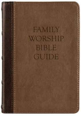 Family Worship Bible Guide – Two-Tone Leather-Like Edition | 1,20-image