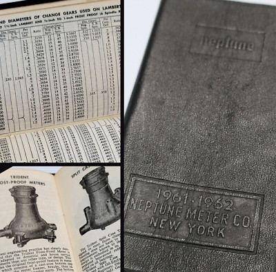 1961 NEPTUNE METER CO Trident Water Works Engineering Technical Reference Guide-image