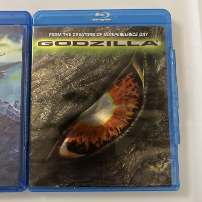 Godzilla Lot Of 3 Blue Ray DVDs  King Of Monsters ,Godzilla, The Toho Godzilla C-image
