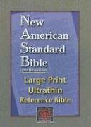 NASB Large Print Ultrathin Reference Bible by The Lockman Foundation-image