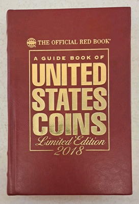 RARE Limited Edition 2018 Official Guide Book Of U.S. Coins-Leather 31/250-image