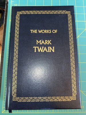 The Works of Mark Twain, Complete and - Leather Bound, by Mark Twain - Good-image