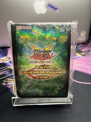 YuGiOh ARC-V Asia Championship 2016 Tournament 65 Count Sleeves-image