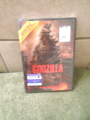 Godzilla (DVD, 2014) Sealed-image
