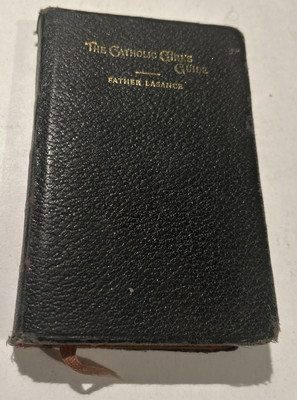 1927 THE CATHOLIC GIRL'S GUIDE Father Lasance Benziger Brothers Dual Ribbon Mark-image