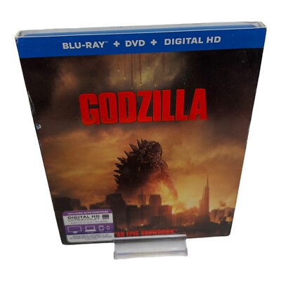 Godzilla (Blu-ray, 2014) with Slipcover-image