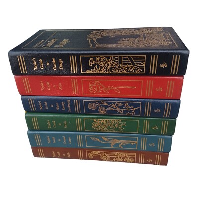 Easton Press 1st Edition TAYLOR'S GUIDE TO GARDENING Incomplete in 6/12 vols-image