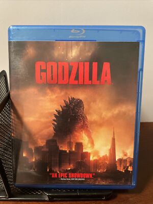 Godzilla blu ray and dvd combo movies w/case, NO Code-image