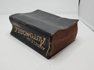 Audels New Automobile Guide, by Frank D. Graham, 1930's book  gas oil car truck-image