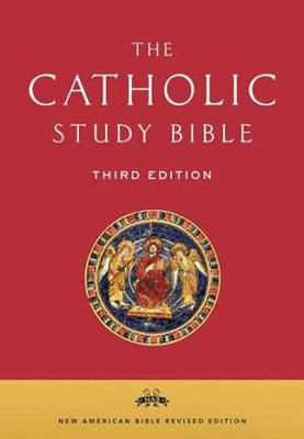 The Catholic Study Bible - Leather Bound, by Senior Donald; Collins John; - Good-image