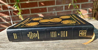 RSV Ignatius Catholic Study Bible 2nd Ed. Large Print New Testament Leather-image