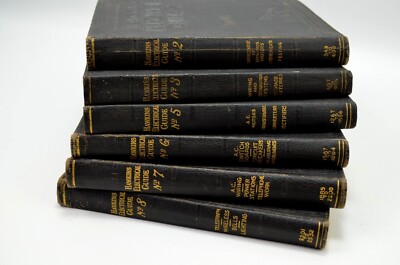 1927 AUDELS Hawkins Electrical Guide vol  2, 3, 5, 6, 7, & 8-image