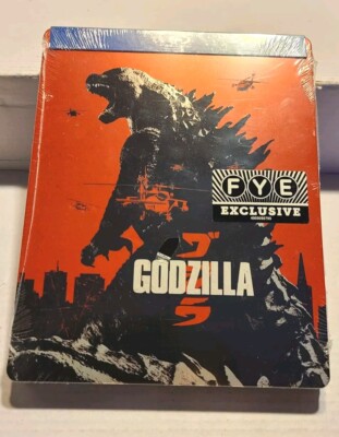 NEW SEALED 2014 Film Godzilla FYE Exclusive Blu-Ray STEELBOOK 2019-image