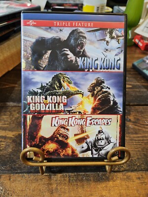 Universal King Kong, King Kong vs Godzilla, King Kong Escapes Movie DVD-image