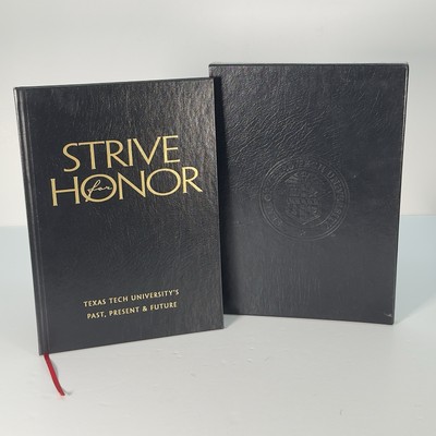 Strive for Honor : Texas Tech's Past, Present and Future by Mary Malouf...-image