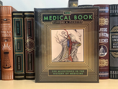The Medical Book by Clifford A. Pickover - leatherbound  / sealed-image