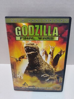 Godzilla: Final Wars (DVD, 2005) Giant Monster Kaiju Movie Toho Mothra Rodan OOP-image
