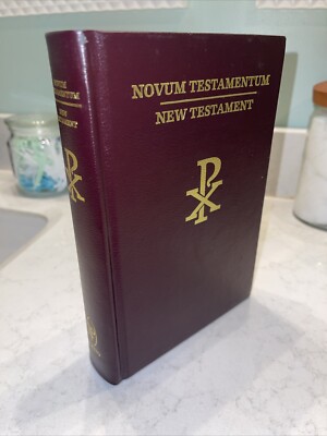 New Testament English/Latin Rheims Version [Leather Bound]-image