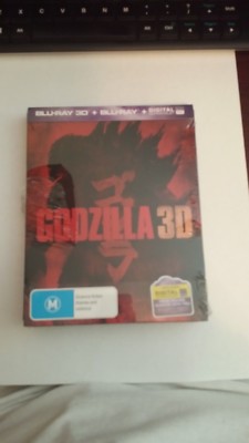 GODZILLA (2014) STEELBOOK [NEW/OOP/3D+2D] JB Hi-Fi Exclusive *** READ ***-image
