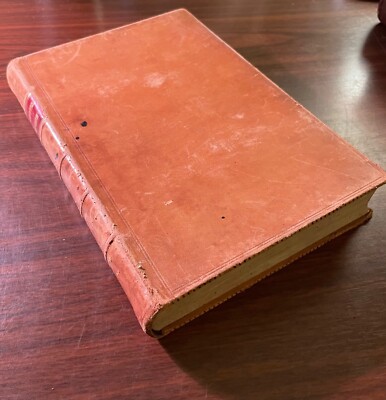 General Statutes New Hampshire with U.S. Constitution 1867 full leather VG cond-image